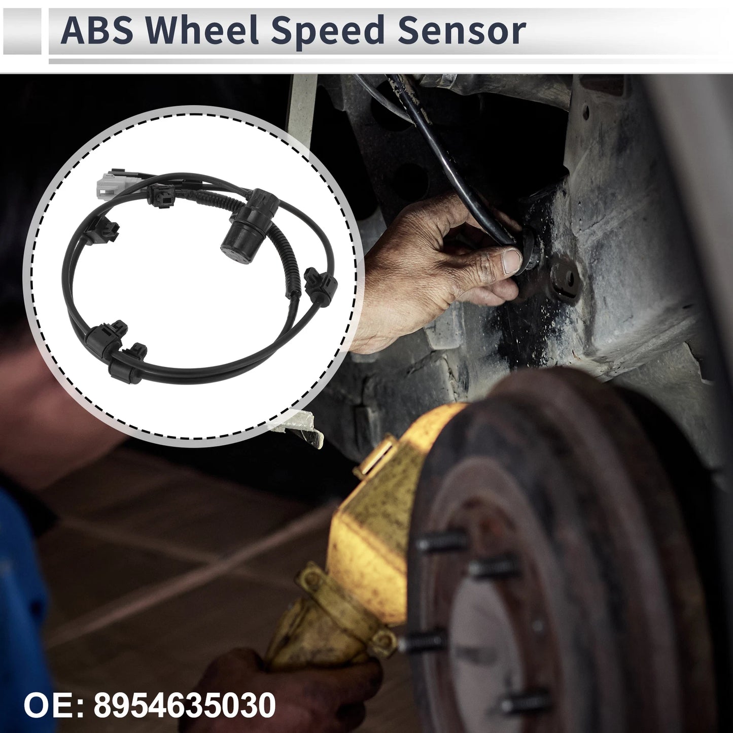 ABS Wheel Speed Sensor for Toyota 4Runner (1996-2002) 1 Pc Rear Left