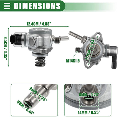 Fuel Pump for Ford Focus 2012-2018 Metal Replacement