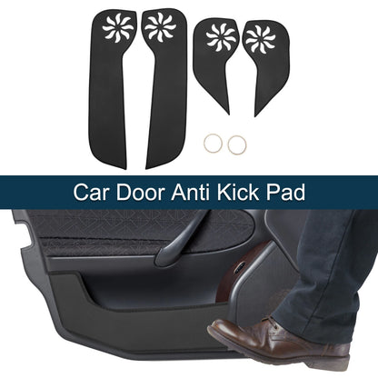 Car Door Anti Kick Pad Sticker Protector for Honda Fit (2021) - Black 1 x Set
