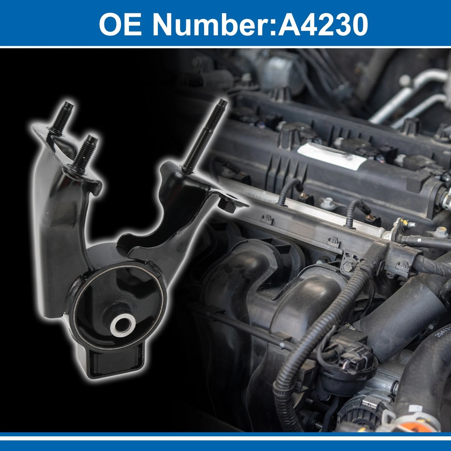 4 Pcs Engine Motor Mounts for Pontiac Vibe (2003-2008)