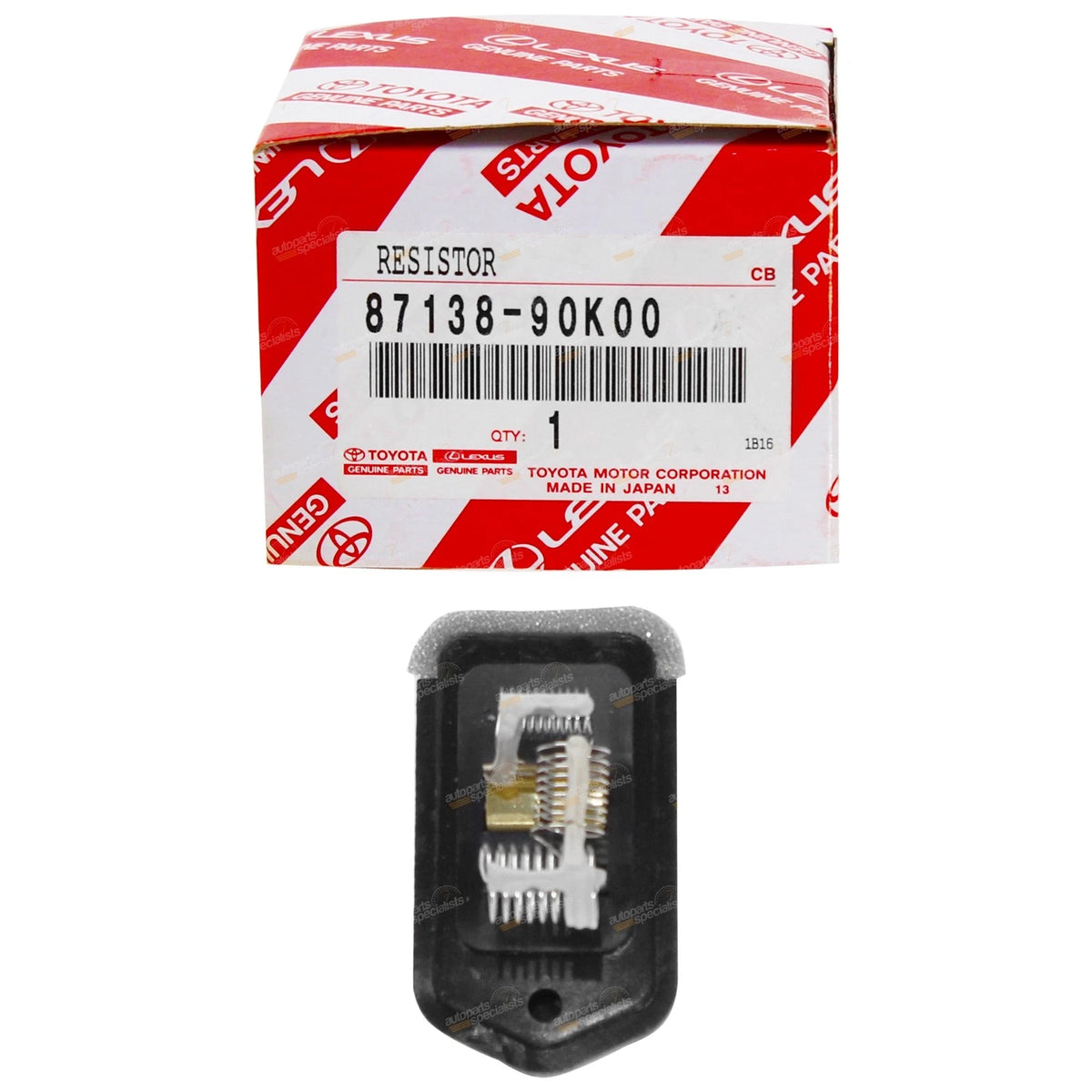 Heater Fan Resistor 4.2L 6cyl for Landcruiser HZJ78R
