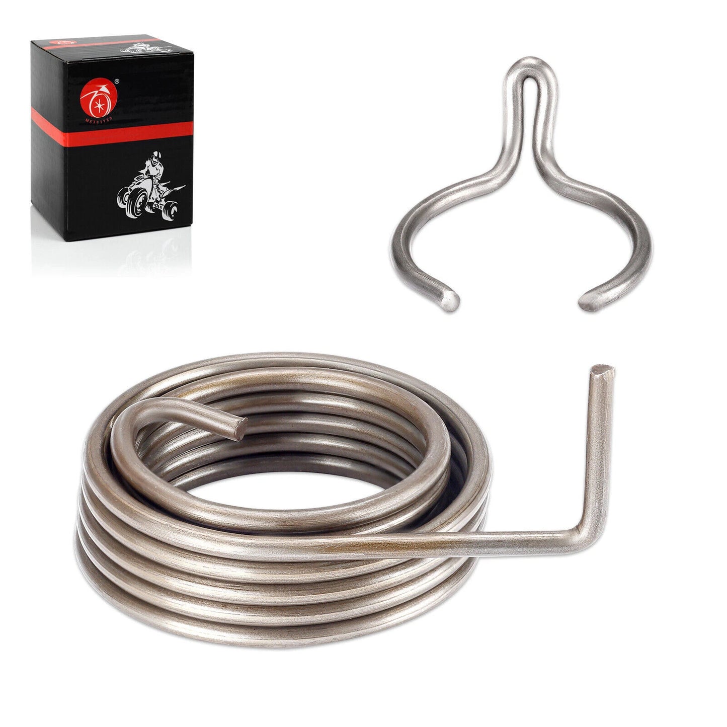 Kick Starter Return Spring & Clip for Yamaha Blaster 200 YFS200 (1988-2006)