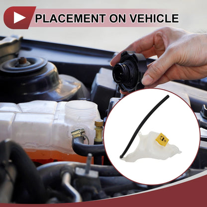 Coolant Expansion Overflow Tank with Cap for Jeep Compass Patriot