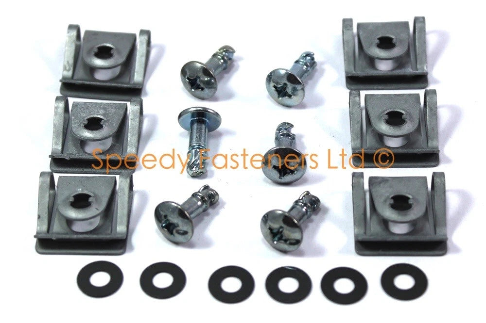 DZUS stainless fairing bolts for Honda CBR 400 RR (1990–1996)