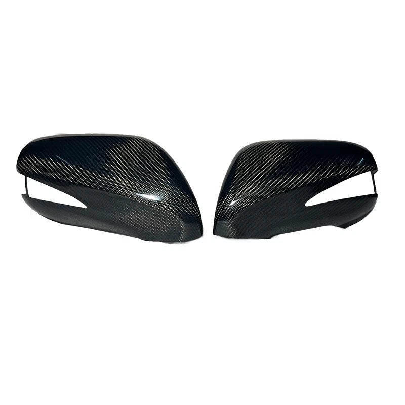 Real Carbon Fiber Add-on Side Mirror Cover Caps for Lexus IS250 IS350 2009-2012