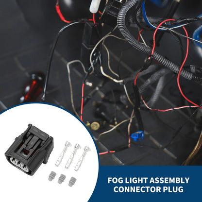 Fog Light Assembly Connector Plug Female Wire Terminal for Honda Acura