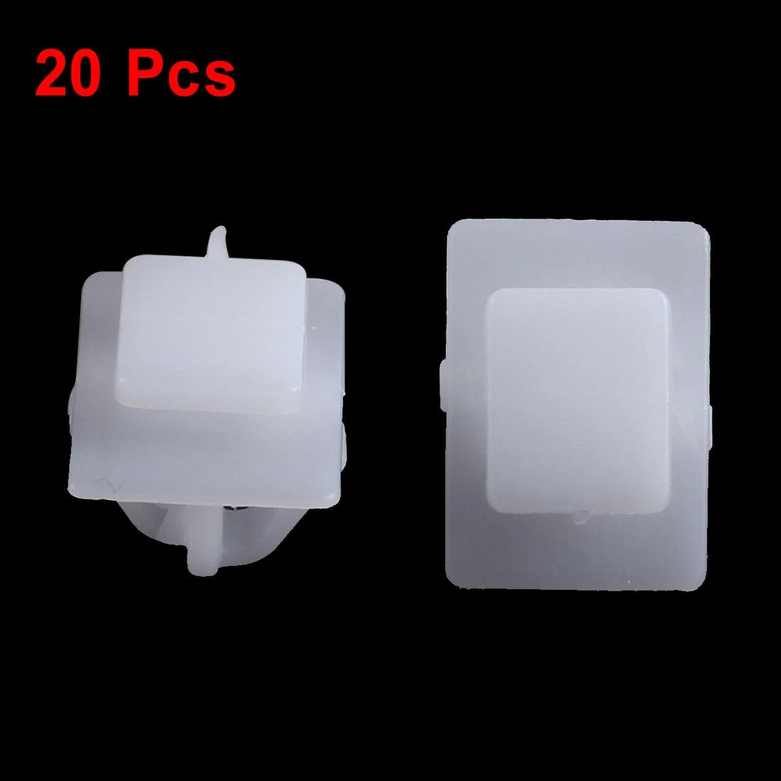 20 x White Plastic Rivet Bumper Trim Panel Clips for Hyundai Kia