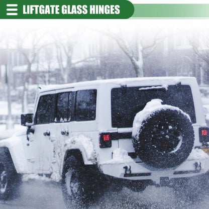 Liftgate Glass Hinge Set for Jeep Wrangler (1987-2006)