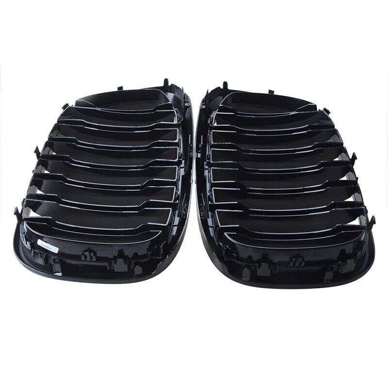 Gloss Black Front Hood Kidney Grille for BMW G01 G02 X3 X4 (2018-2020)