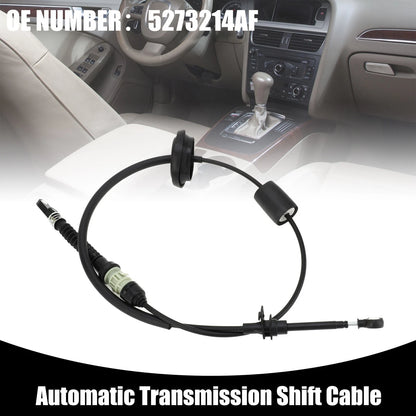 Gear Shift Control Cable for Chrysler 200 (2011 - 2014) Metal Black