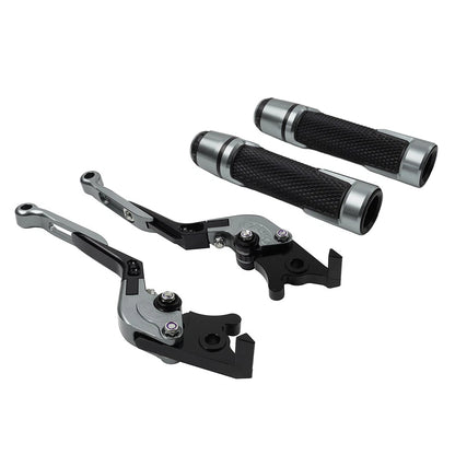 Titan Extendable Brake Clutch Levers Grip Set for BMW S1000R S1000RR (2014-2023)
