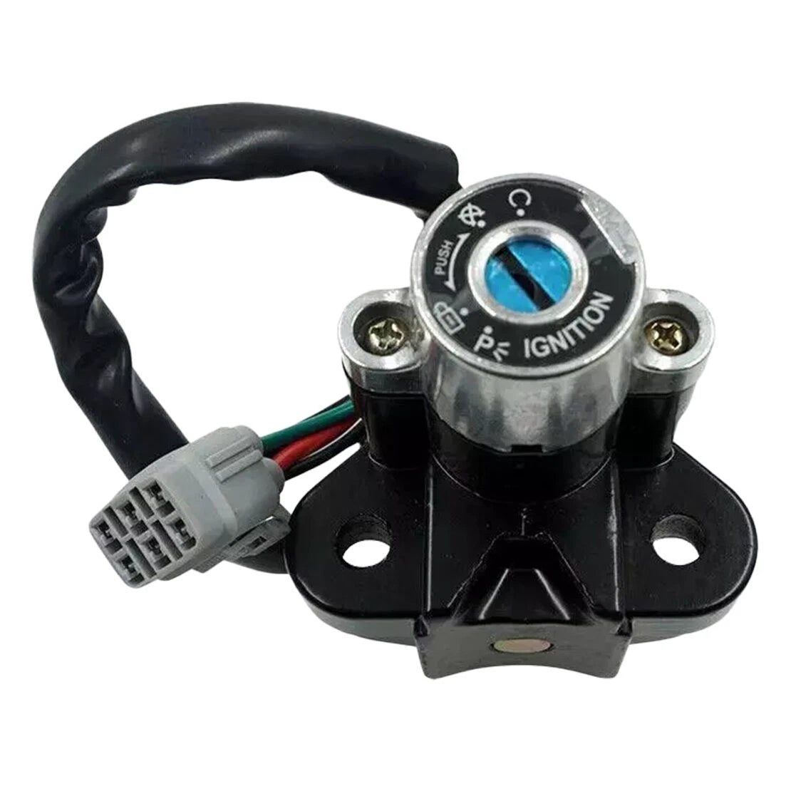 Ignition Switch Fuel Tank Cap Lock Key Set for Suzuki SV650 GSXR1000 (2003-2008)