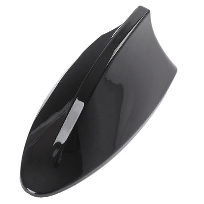 Black Shark Fin Roof Antenna for Universal Car Radio Receiver FM/AM