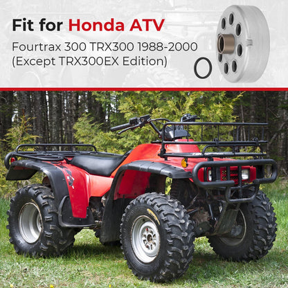 Rear Brake Drum Hub for Honda TRX300FW 4x4 FourTrax (1988–2000)