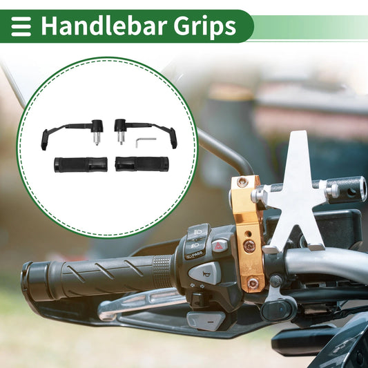 7/8" 22mm Motorcycle Hand Grips Cover Handlebar Cover Aluminum Alloy