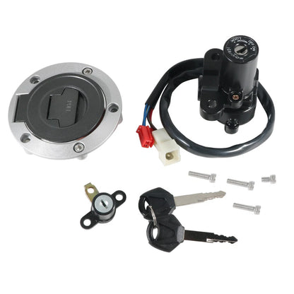 Ignition Key Switch & Fuel Tank Cap Set for Yamaha FZ1 FZ1S FZ1N FZ1000 (2006-2015)