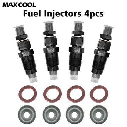 4 x Diesel Fuel Injectors for Mitsubishi Delica Spacegear Pajero 2.8L (1990-2000)