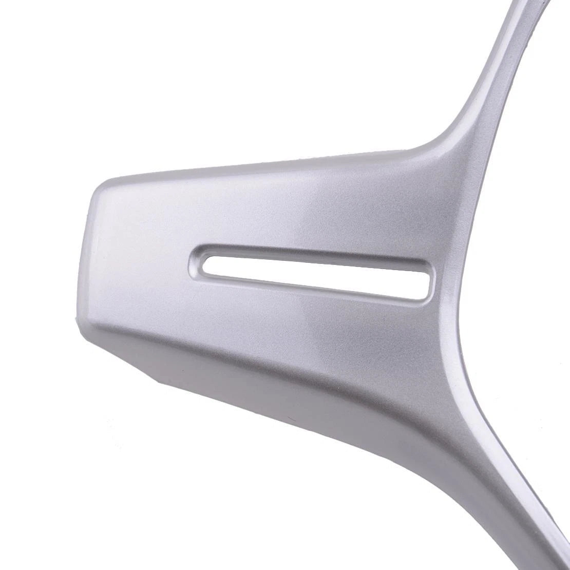 Silver Steering Wheel Button Frame Trim for Mercedes ML Class (2012-2015)