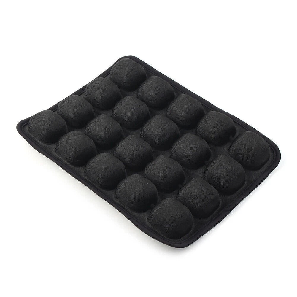 Rear Passenger Air Seat Cushion Pad 9.1''x11.8'' for Motorcycle