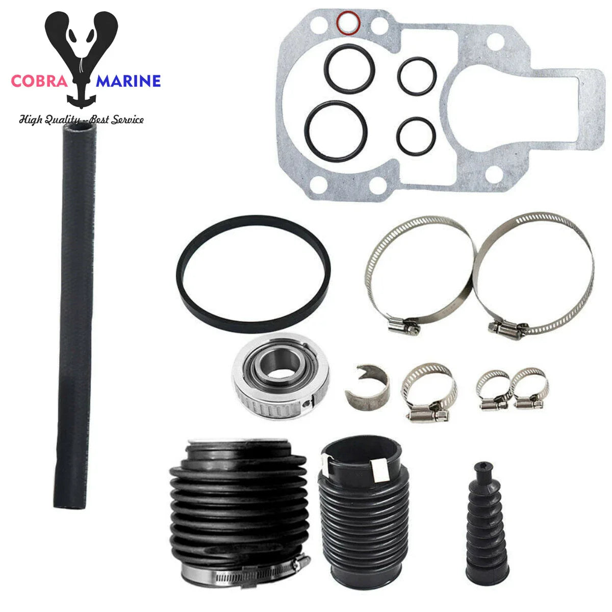 Transom Bellows Reseal Kit for MerCruiser Alpha 1 Gen 2 (1983-1996)