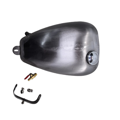 Unpainted Silver Fuel Tank w/ Cap for YAMAHA Dragstar 400/650 (1996-2007)