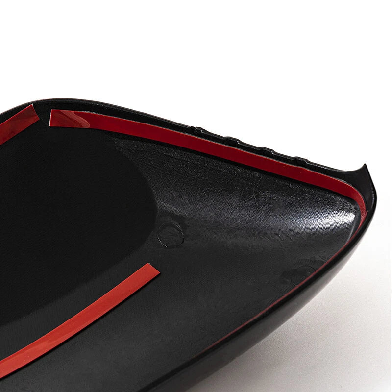 Glossy Black Side Door Rearview Mirror Cover Trim for Toyota Corolla (2019-2023)
