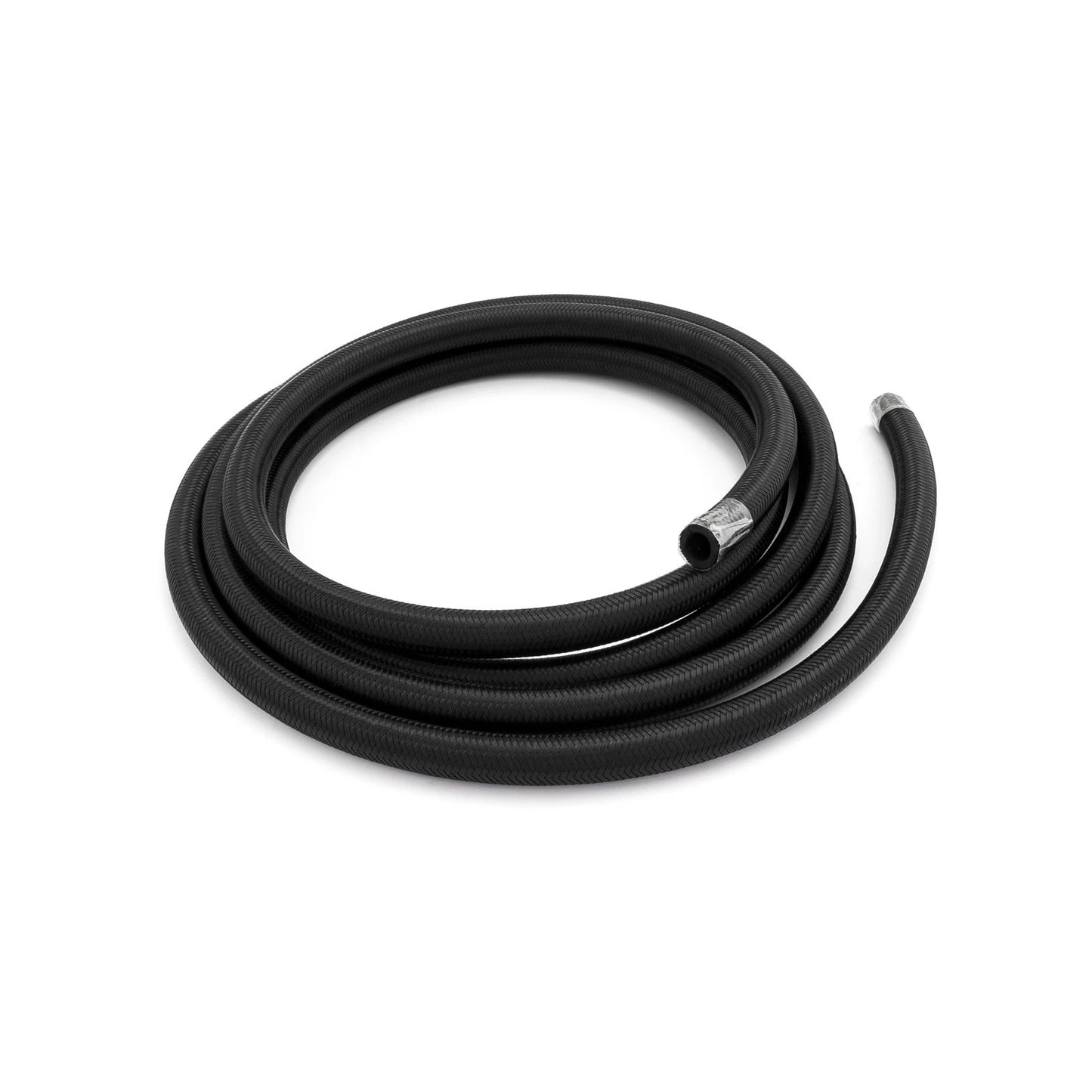 4m Black Nylon Fuel Oil Braided Hose Line for AN 9/16"