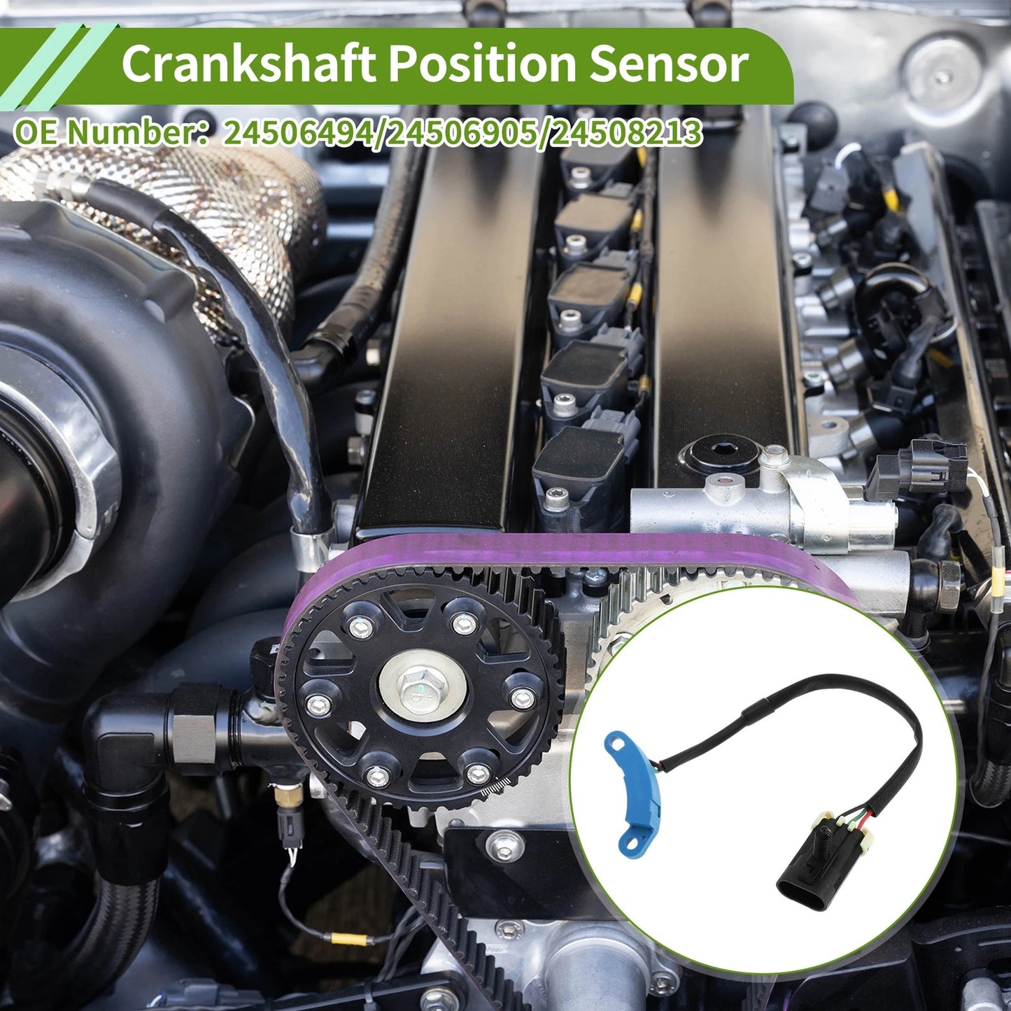 1 Pc Crankshaft Position Sensor for Buick Century (1997–2005)