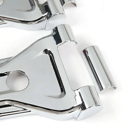 Silver Exterior Hood Hinge Cover for Jeep Wrangler JL (2018-2020)