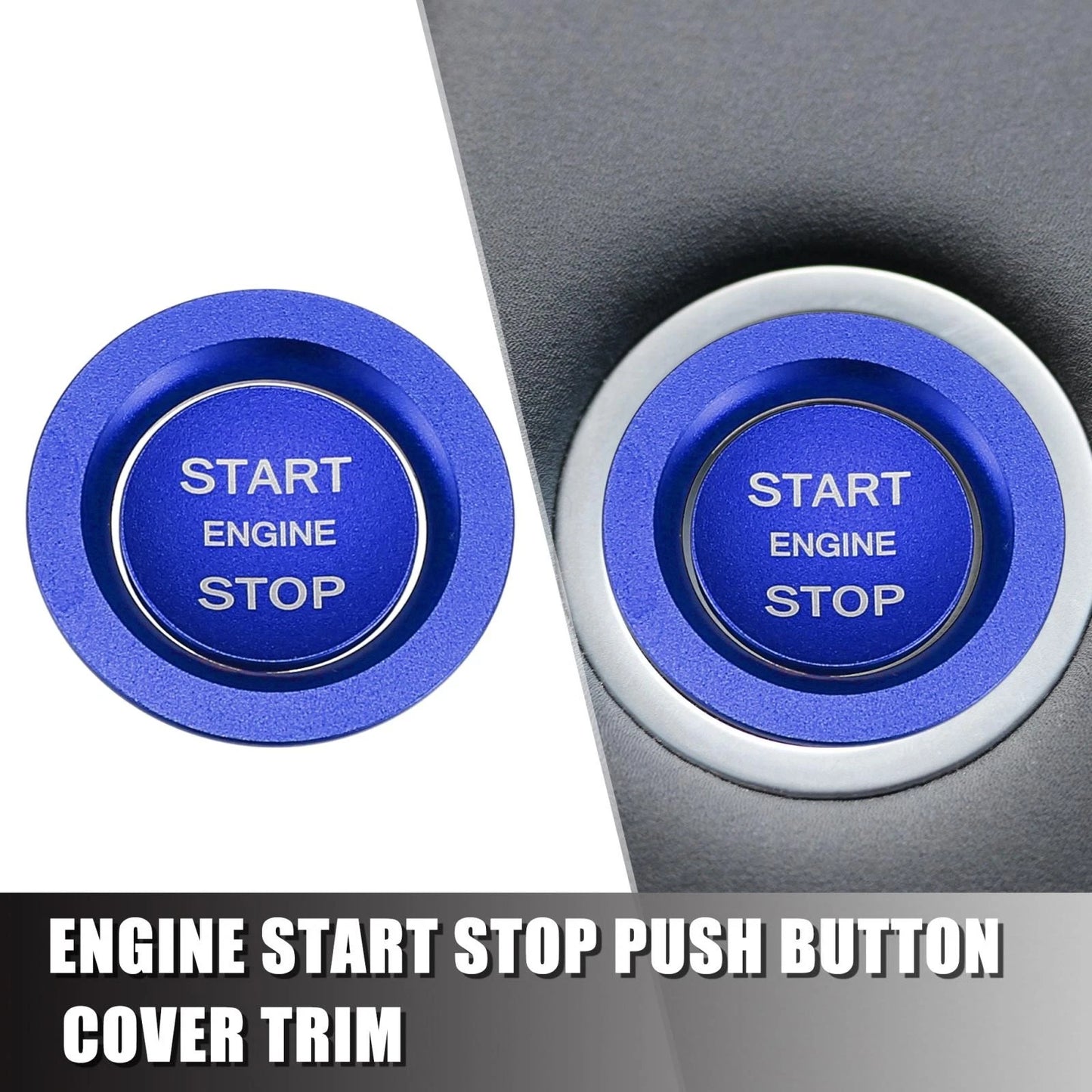 Engine Start Stop Button Cover for Land Rover Discovery (2015-2023)