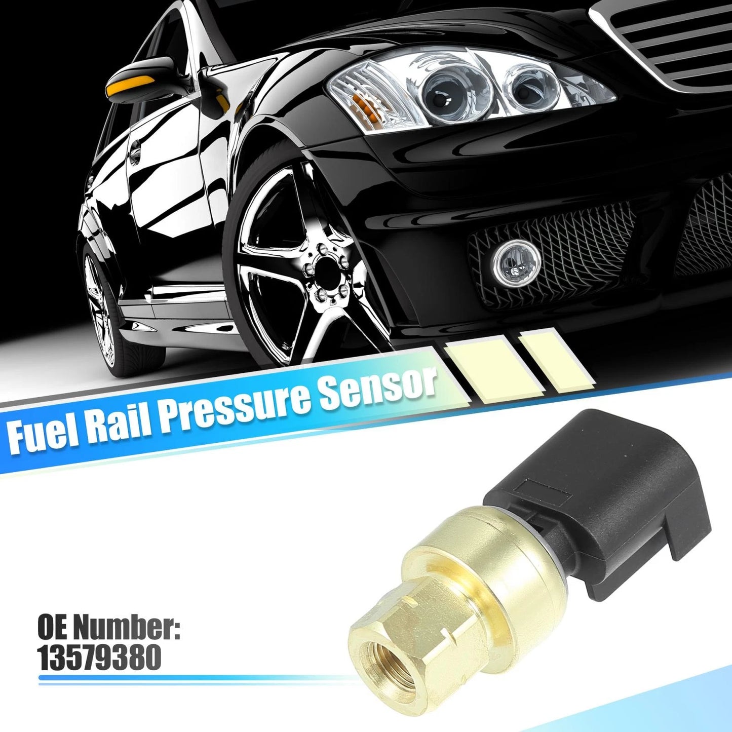 Original Equipment Fuel Rail Pressure Sensor for Buick Verano (2015-2017)