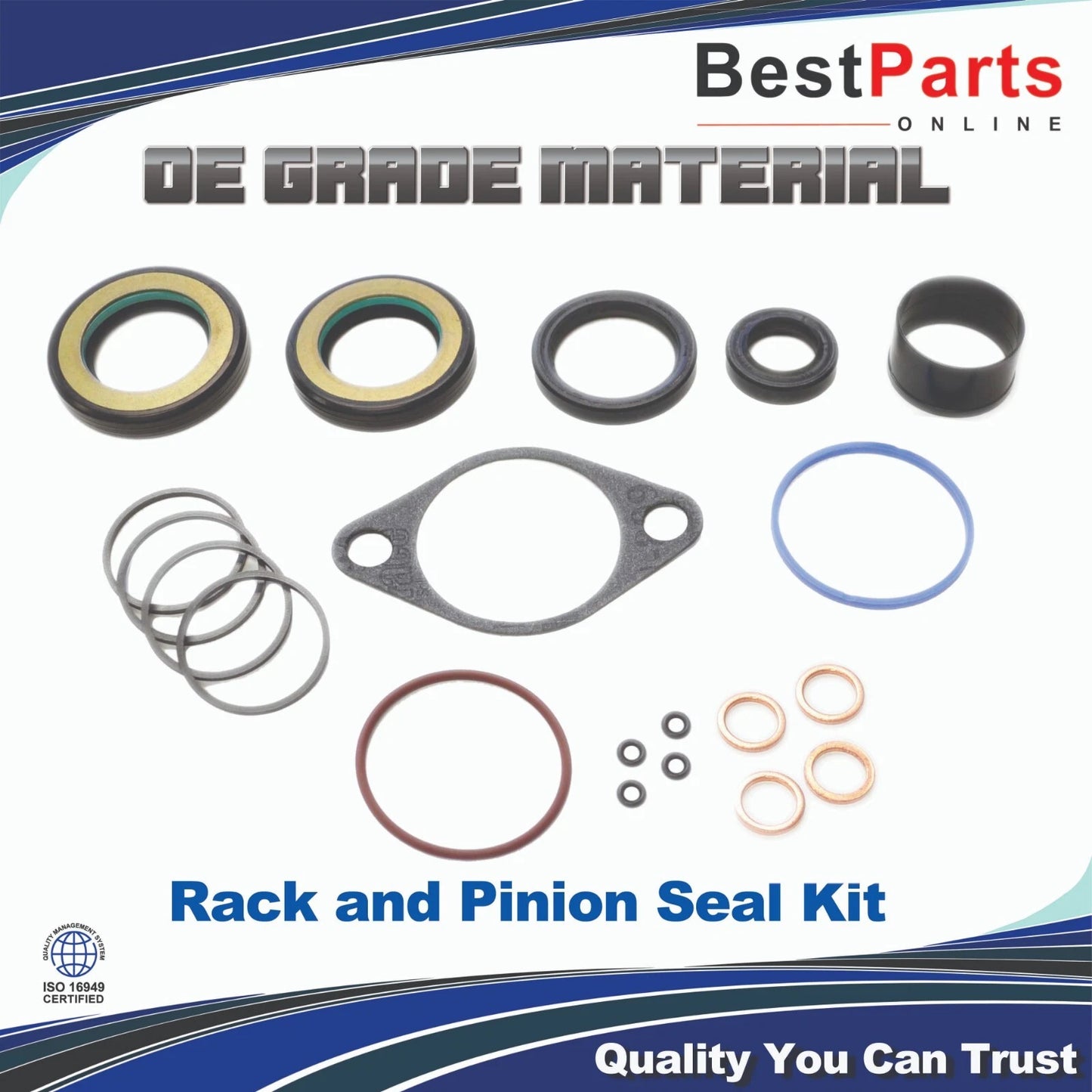 Power Steering Rack and Pinion Seal Kit for Toyota Hilux (2004–2005)