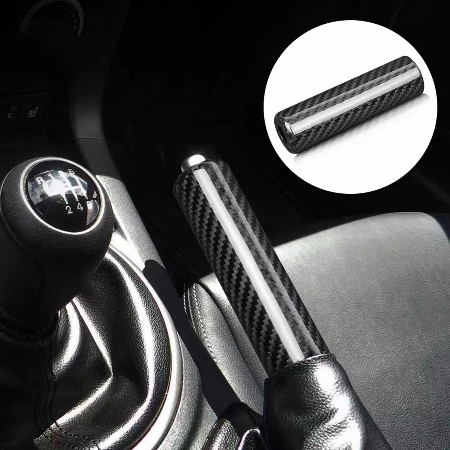 Carbon Fiber Hand Brake Handle for Mazda MX-5 (2006-2015)