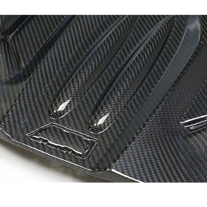 Real Carbon Fiber Front Hood Engine Cover Trim fit For BMW F12 F13 M6 2013-2016