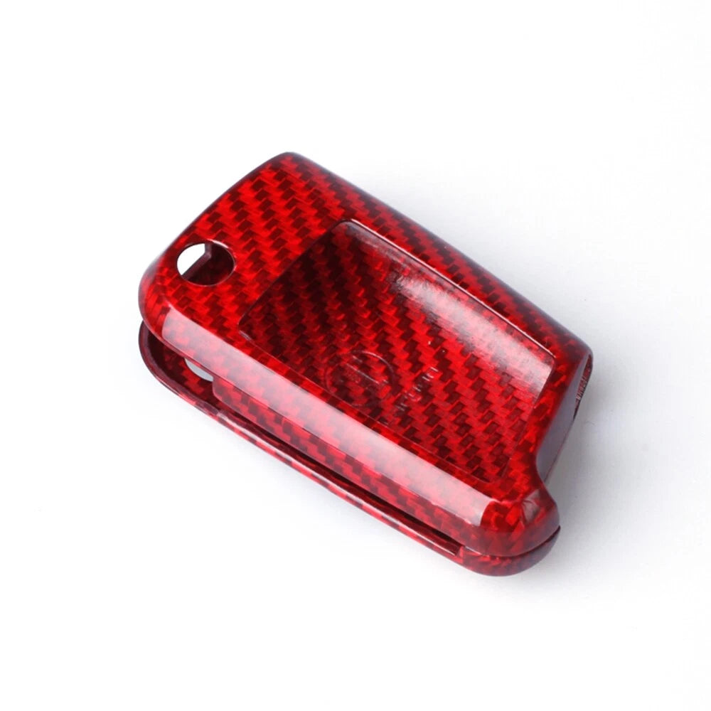 Carbon Fiber Key Case Cover for 2015-2021 VW MK7 Golf GTI Jetta (2015-2021)