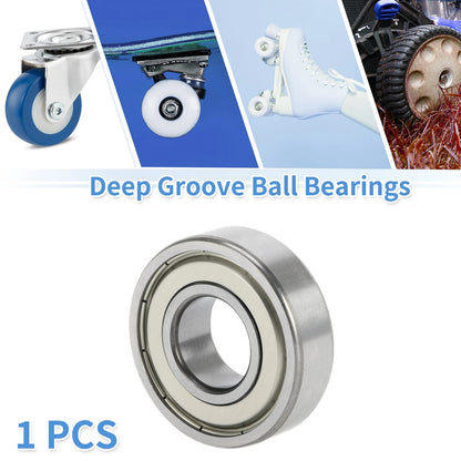 1 Pc 20x47x14mm Deep Groove Ball Bearings for Scooter Skateboard Wheel