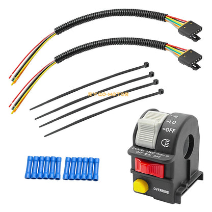 Handlebar Switch / Pigtail Harness for Polaris Scrambler 400 Xplorer 250