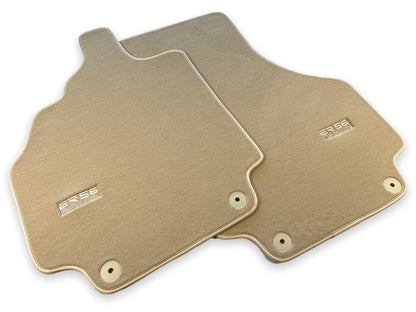 Beige Floor Mats for AUDI R8 2007-2013 - Tailored Carpets Set