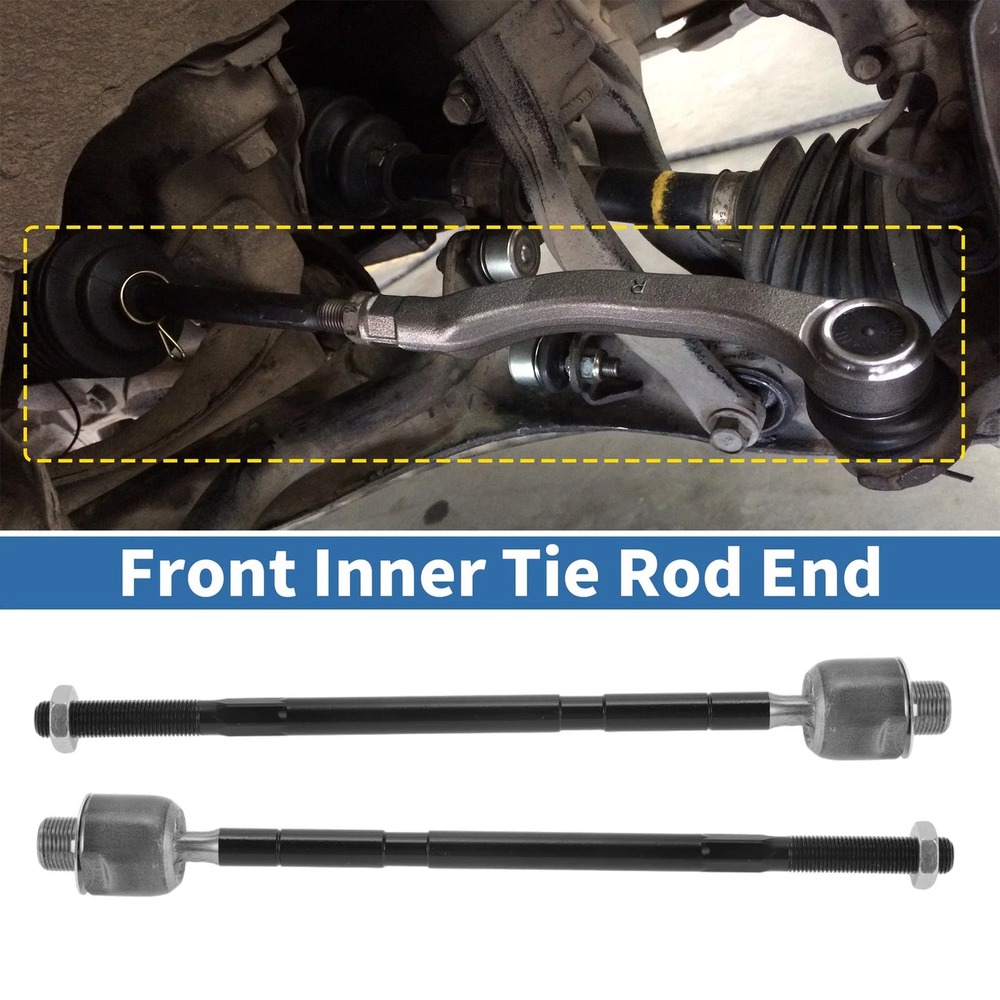 Front Inner Tie Rod Ends for Honda CR-V (2007-2008)