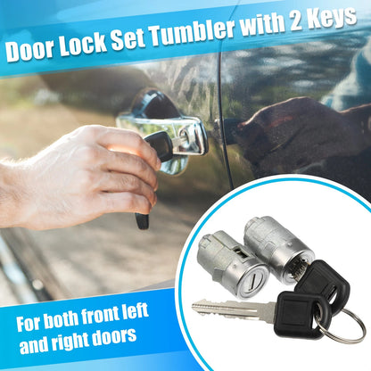 Door Lock Cylinder Driver Passenger Side for Chevrolet GMC
