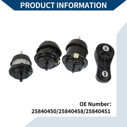 Engine Trans Mount Set 3.6L for Buick Enclave (2009-2017)