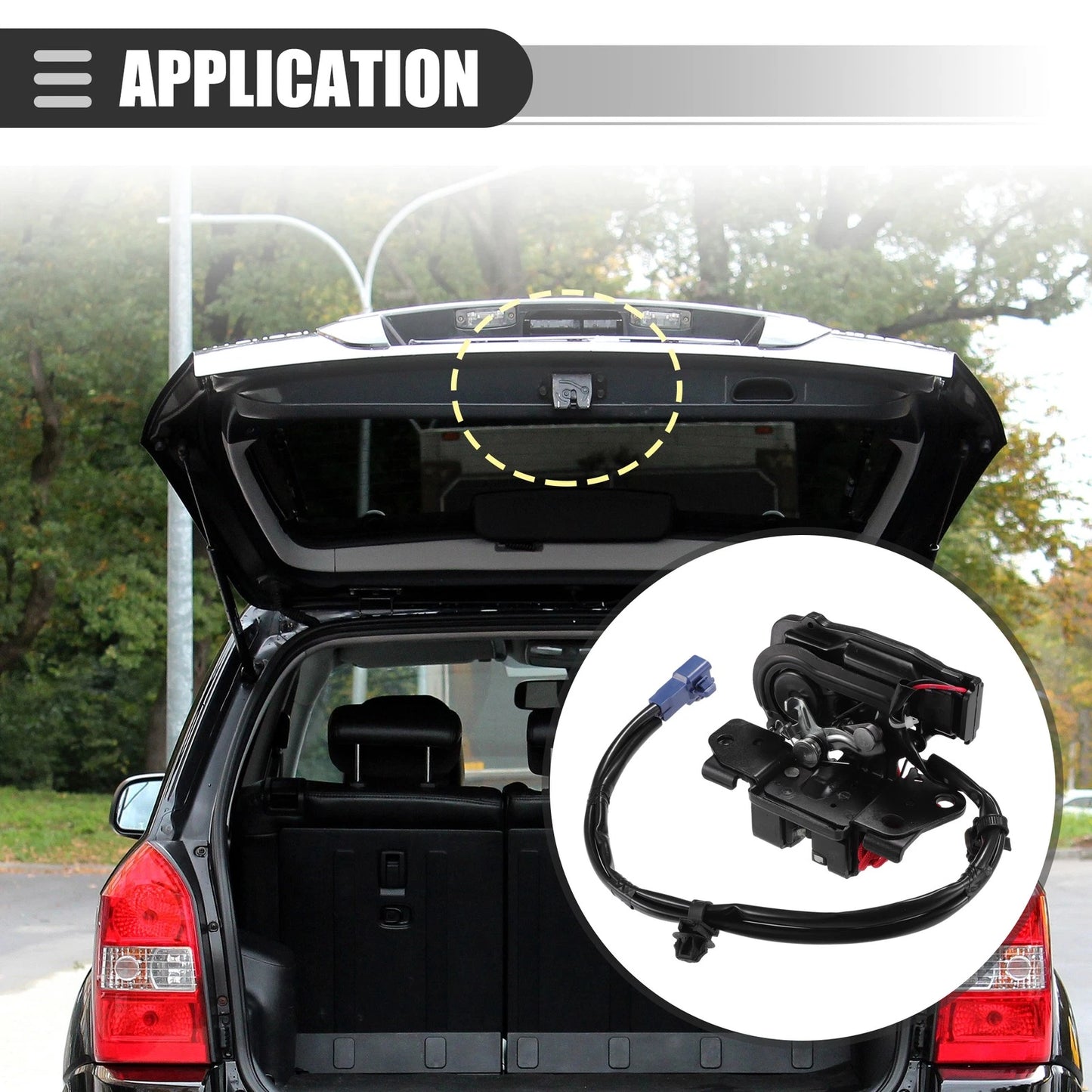 Rear Trunk Lock Actuator for Toyota Prius (2010-2015)