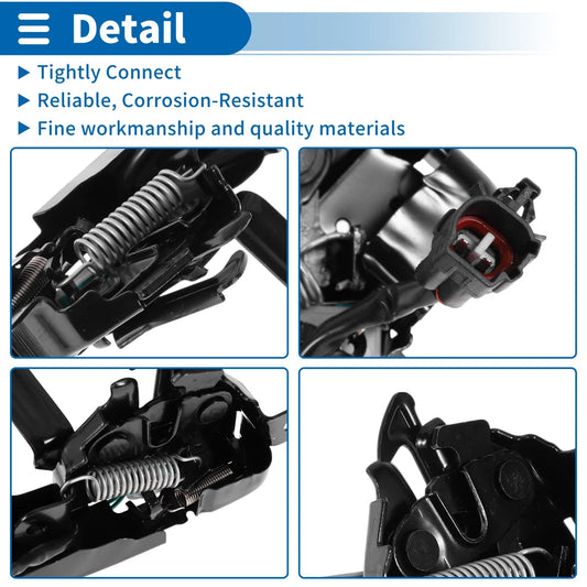 Bonnet Latch Assembly for Toyota Hilux (2012-2021) - 1 x Durable Replacement
