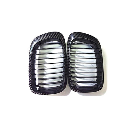Carbon Fiber Front Grille Grill for BMW E46 3 Series Pre-LCI 99-01/M3 01-06