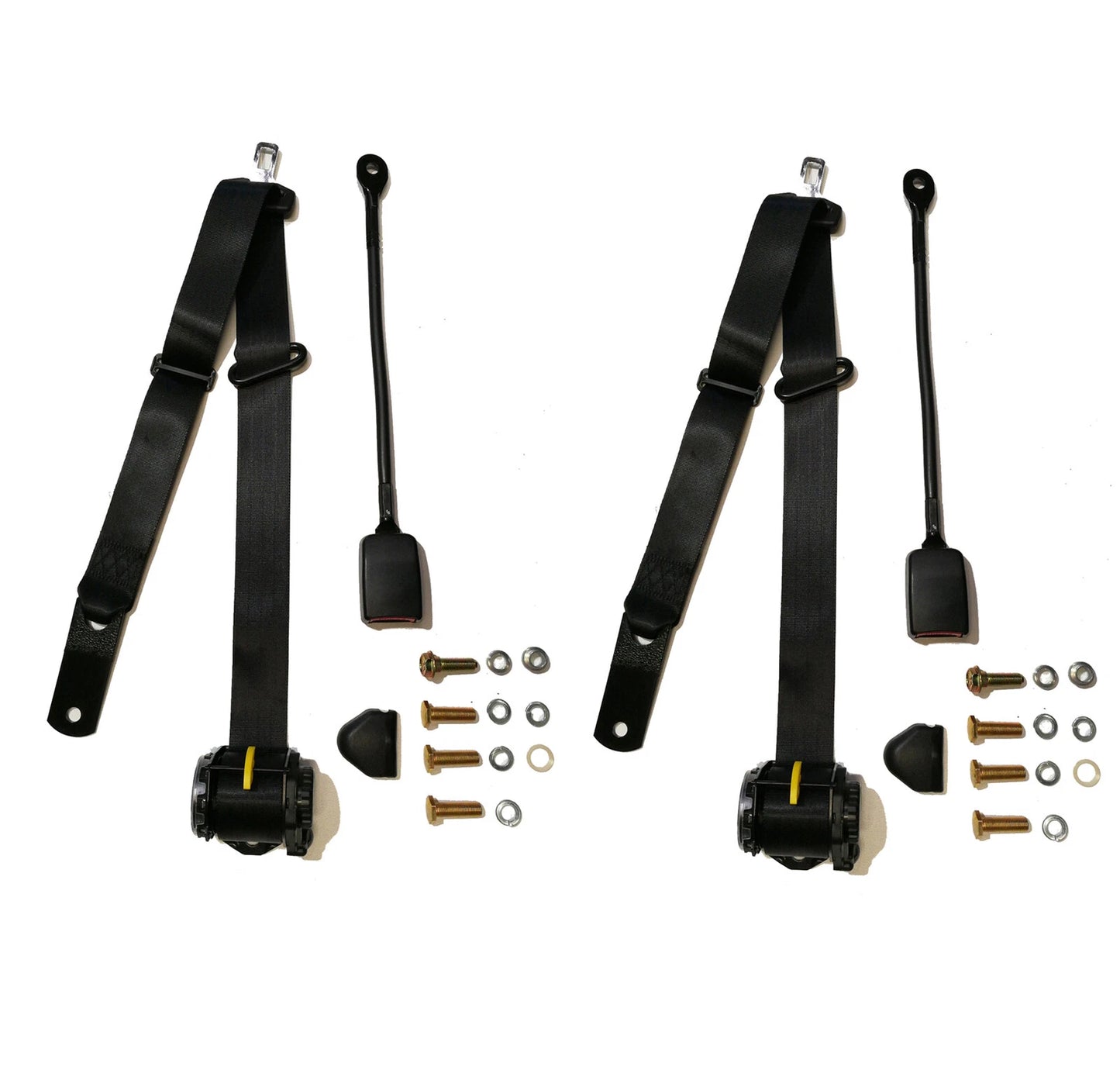 Front Bucket Seat Belts for Ford Falcon XB XC Sedan - 2 x Seat Belts