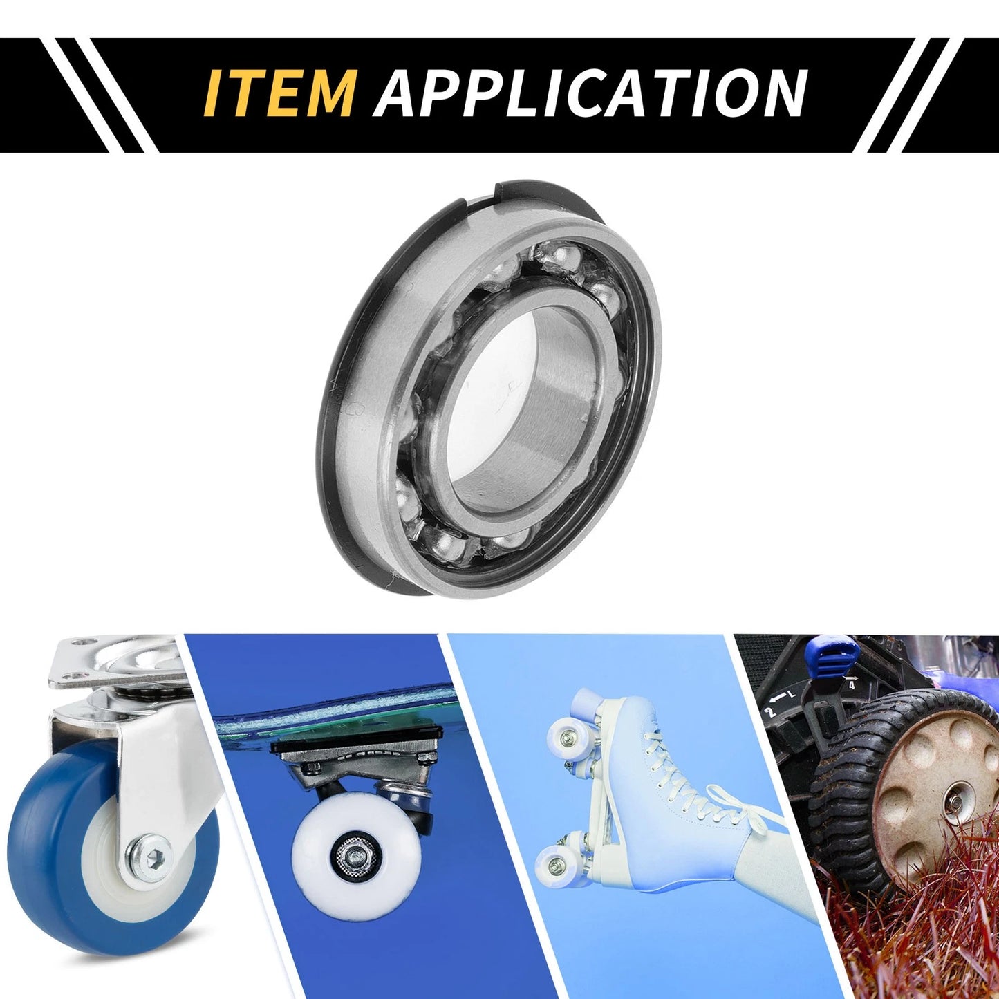 Deep Groove Ball Bearing P6 15x28x7mm 1 Pc Scooter Skateboard Wheel