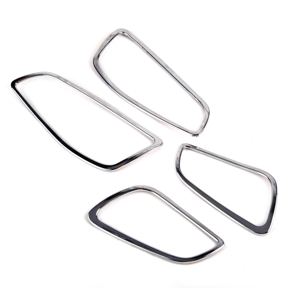 Chrome Interior Door Handle Bowl Cover Trim for Ford Kuga Escape (2013-2018)