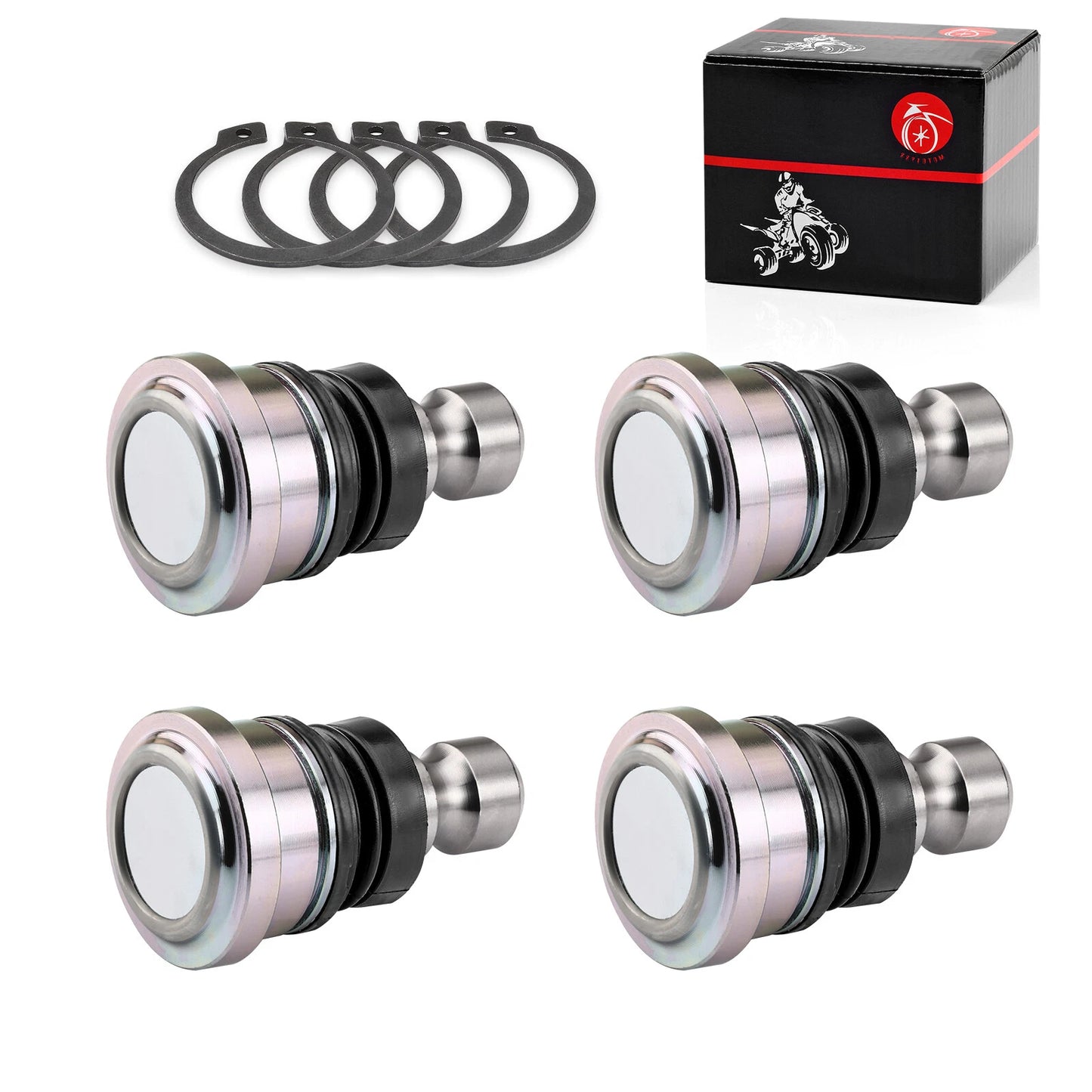 4Pcs Upper Lower Front Ball Joints for POLARIS RZR XP 1000/XP TURBO 2014-2023
