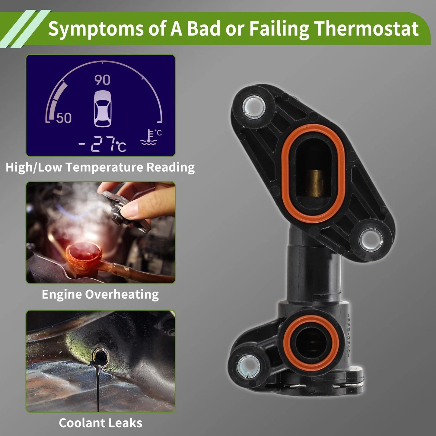 Engine Coolant Thermostat Housing for BMW X6, X5 (2007-2014)