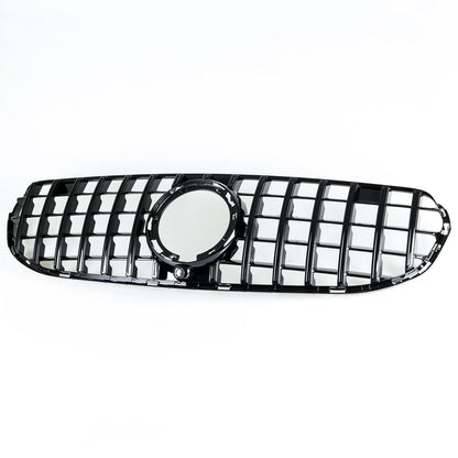 Black GT Style Front Grille for Mercedes Benz GLC-Class X253 (2020-2023)